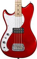 G&L Tribute Fallout Short Scale Bass Candy Apple Red Maple Fingerboard Left Handed