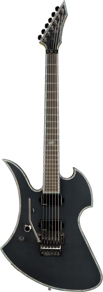 BC Rich Mockingbird Extreme with Floyd Rose Matte Black Left Handed 