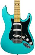 G&L USA Fullerton Deluxe S-500 Turquoise Maple Fingerboard