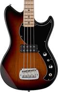 G&L USA Fullerton Deluxe Fallout Bass 3 Tone Sunburst Maple Fingerboard