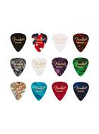 Fender 351 Shape Celluloid Medley Medium (12)