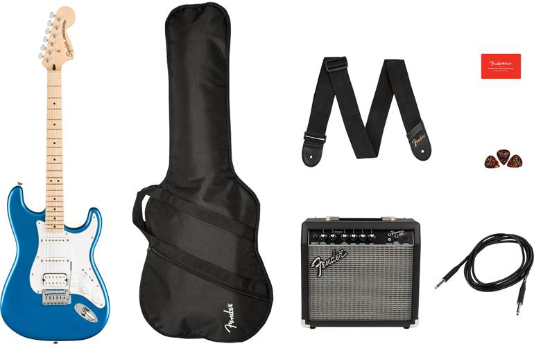 Squier Affinity HSS Strat Pack Lake Placid Blue Squier Affinity HSS Strat Pack Lake Placid Blue