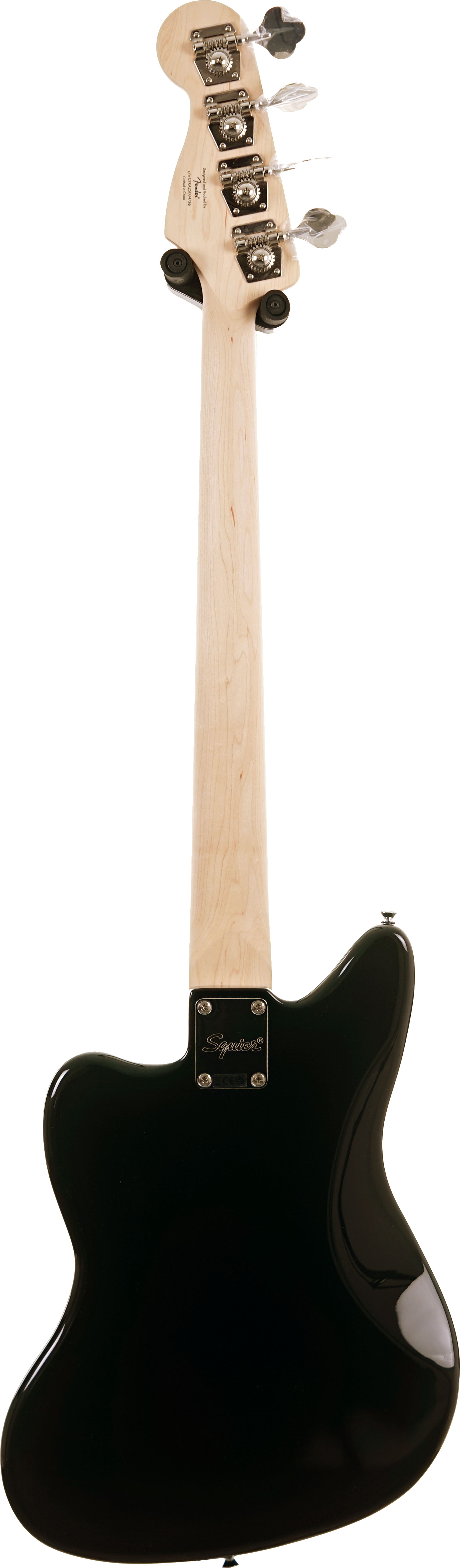 Squier Affinity Jaguar Bass H Black Maple Neck (Ex-Demo) #CYKA25004736
