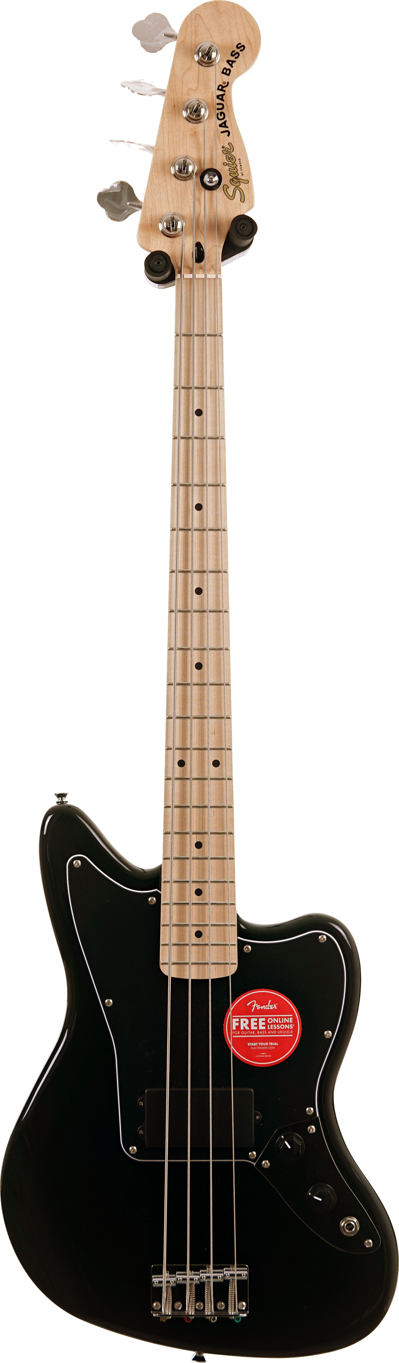 Squier Affinity Jaguar Bass H Black Maple Neck (Ex-Demo) #CYKA25004736