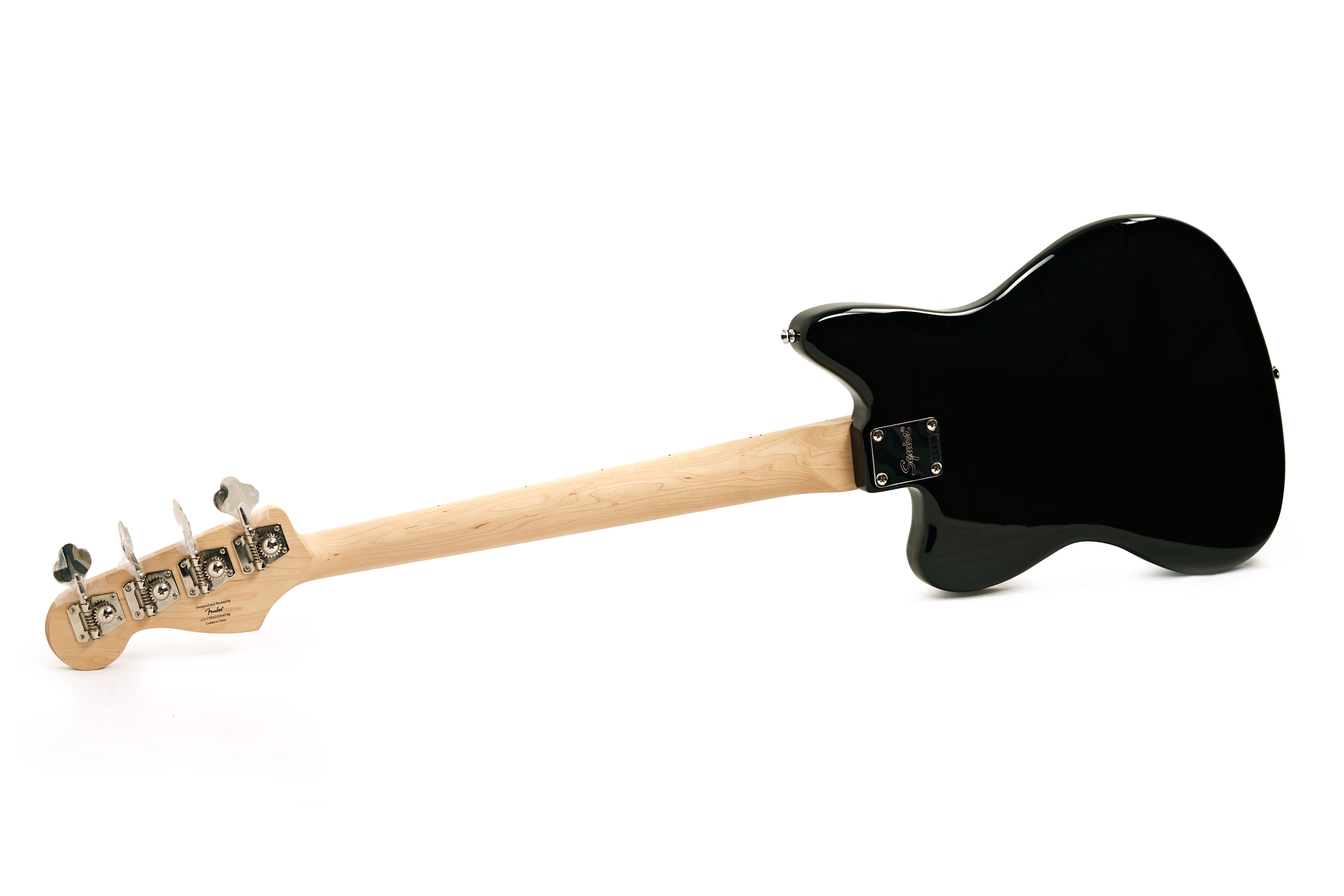 Squier Affinity Jaguar Bass H Black Maple Neck (Ex-Demo) #CYKA25004736