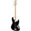 Squier Affinity Jazz Bass Black Maple Fingerboard Front View