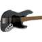 Squier Affinity Jazz Bass Charcoal Frost Metallic  Front View
