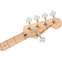 Squier Affinity Jazz Bass V Olympic White Maple Fingerboard Front View