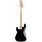 Squier Affinity Precision Bass PJ Black Maple Fingerboard Back View