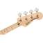 Squier Affinity Precision Bass PJ Black Maple Fingerboard Front View