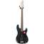 Squier Affinity Precision Bass PJ Charcoal Frost Metallic Indian Laurel Fingerboard (Ex-Demo) #ICSA22043463 Front View