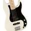 Squier Affinity Precision Bass PJ Olympic White Maple Fingerboard Front View