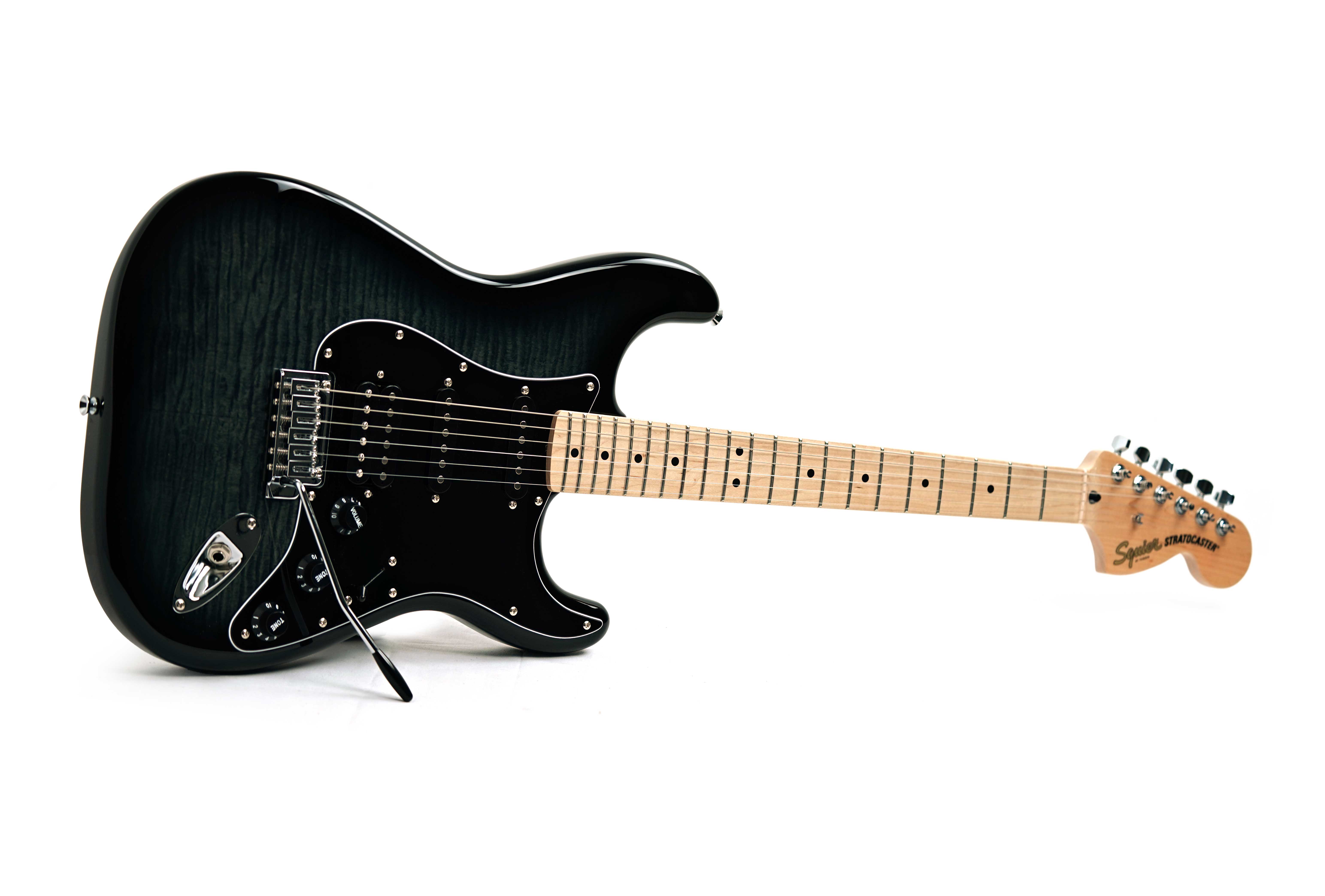 Squier Affinity Stratocaster FMT HSS Black Burst Maple Fingerboard (Ex-Demo) #CYKK25001399