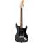 Squier Affinity Stratocaster HH Charcoal Frost Metallic Front View