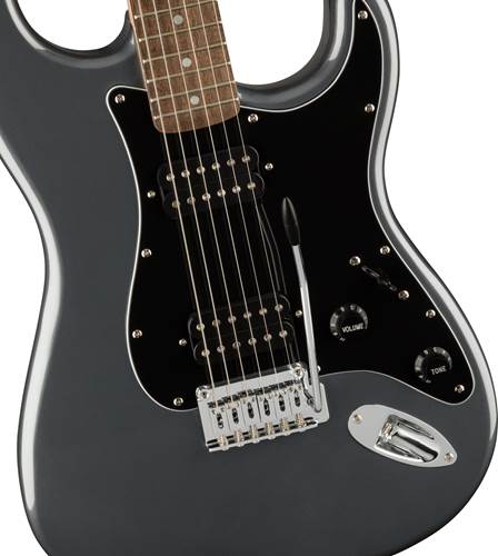 Squier Affinity Stratocaster HH Charcoal Frost Metallic Squier Affinity Stratocaster HH Charcoal Frost Metallic