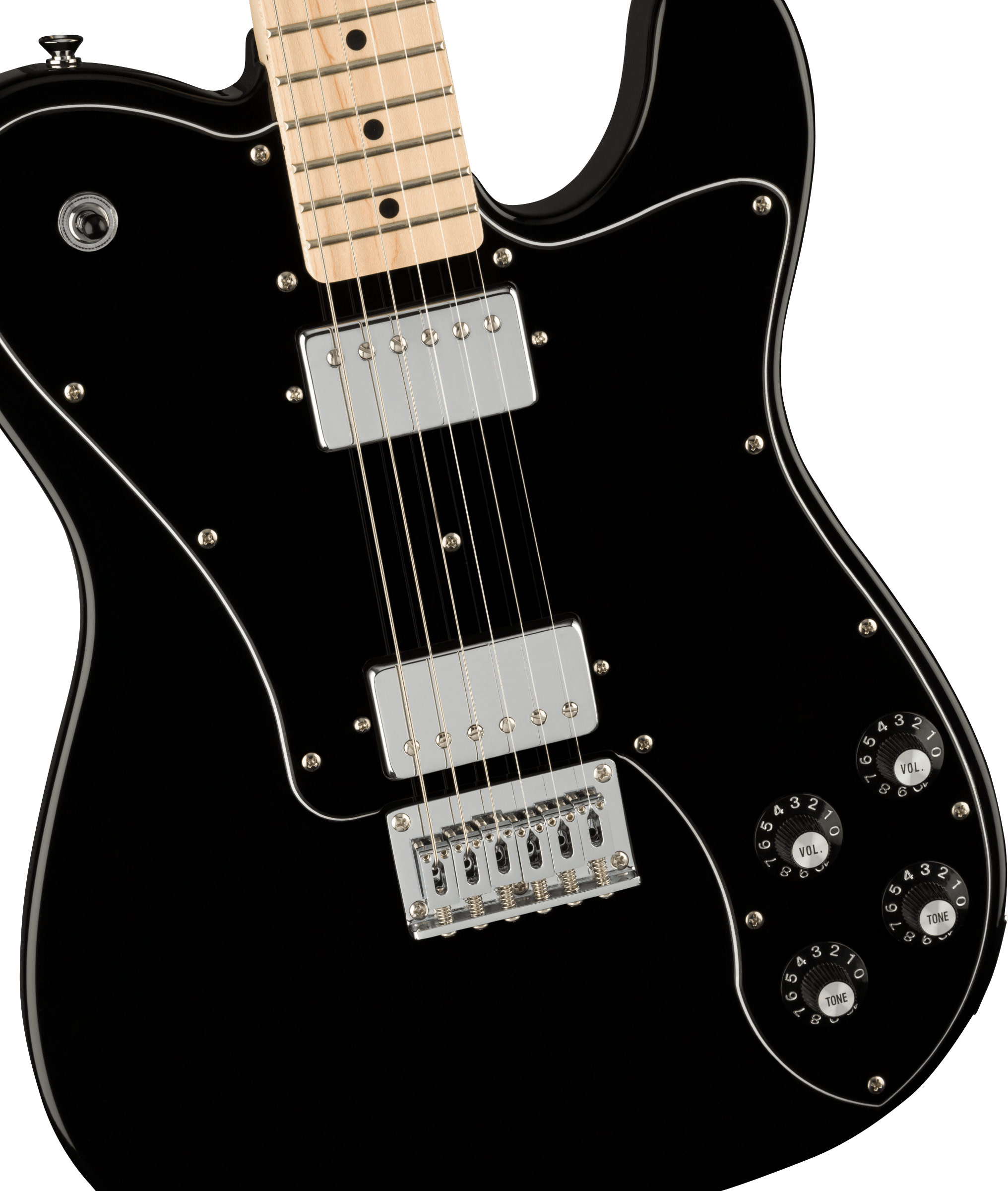 Squier Affinity Telecaster Deluxe Black Maple Fingerboard