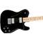 Squier Affinity Telecaster Deluxe Black Maple Fingerboard Front View
