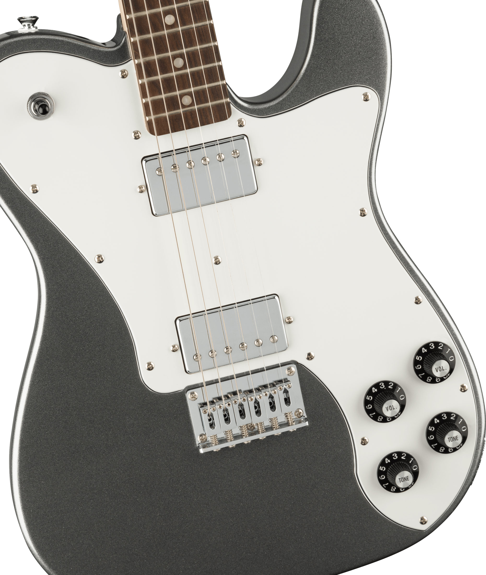 Squier Affinity Telecaster Deluxe Charcoal Frost Metallic 
