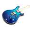 PRS Limited Edition Custom 24 Wood Library Custom Colour 10 Top Blue Burst Fade  Back View