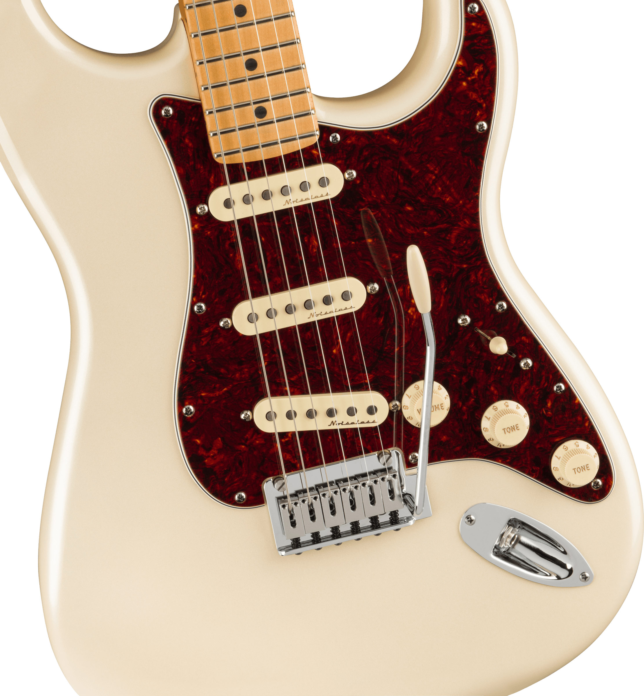 Fender Player Plus Stratocaster Olympic Pearl Maple Fingerboard