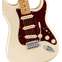 Fender Player Plus Stratocaster Olympic Pearl Maple Fingerboard Front View