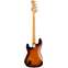 Fender Player Plus Precision Bass 3 Tone Sunburst Pau Ferro Fingerboard Back View
