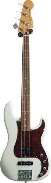 Fender Player Plus Precision Bass Olympic Pearl Pau Ferro Fingerboard (Ex-Demo) #MX23111883