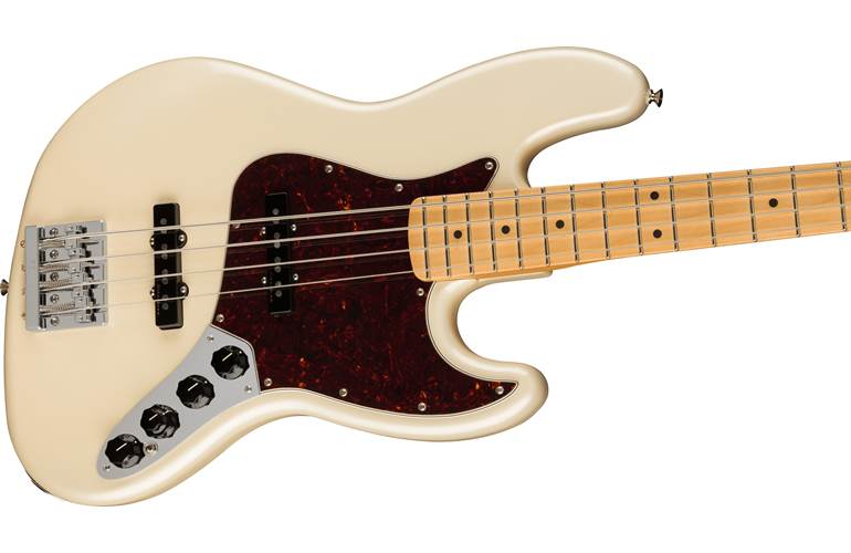 Fender Player Plus Jazz Bass Olympic Pearl Maple Fingerboard Fender Player Plus Jazz Bass Olympic Pearl Maple Fingerboard