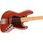 Fender Player Plus Jazz Bass Aged Candy Apple Red Maple Fingerboard Front View