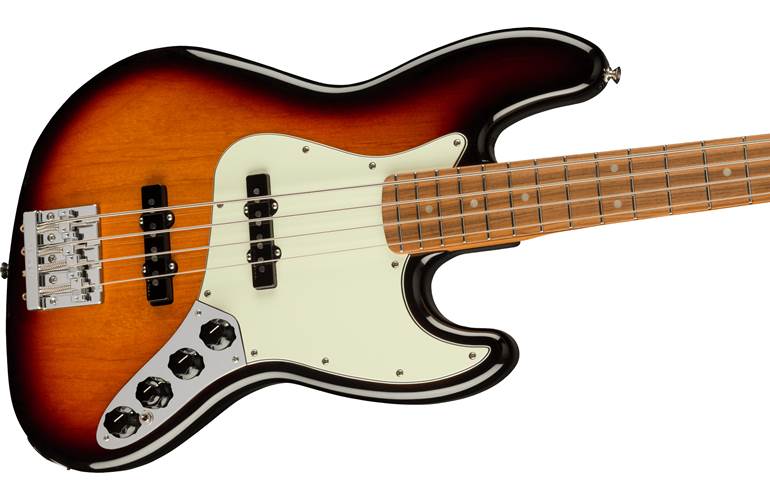 Fender Player Plus Jazz Bass 3 Tone Sunburst Pau Ferro Fingerboard Fender Player Plus Jazz Bass 3 Tone Sunburst Pau Ferro Fingerboard