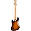 Fender Player Plus Jazz Bass V 3 Tone Sunburst Pau Ferro Fingerboard  Back View