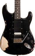 Fender Custom Shop 1961 Stratocaster HSS Heavy Relic Black Over Desert Sand #R120427