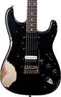 Fender Custom Shop 1961 Stratocaster HSS Heavy Relic Black Over Desert Sand #R120649
