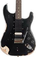 Fender Custom Shop 1961 Stratocaster HSS Heavy Relic Black Over Desert Sand #R120509