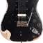 Fender Custom Shop 1961 Stratocaster HSS Heavy Relic Black Over Desert Sand #R120509 