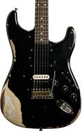 Fender Custom Shop 1961 Stratocaster HSS Heavy Relic Black Over Desert Sand #R120311