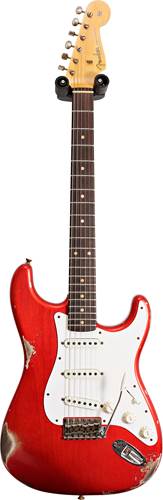 Fender Custom Shop 1959 Stratocaster Relic Faded Aged Candy Apple Red #CZ553458