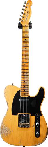 Fender Custom Shop 1951 Telecaster Heavy Relic Aged Butterscotch Blonde