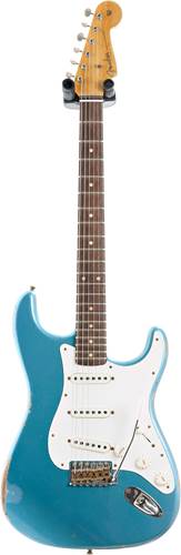 Fender Custom Shop 1959 Stratocaster Relic Faded Aged Lake Placid Blue #cz553453