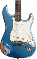 Fender Custom Shop 1963 Stratocaster Heavy Relic Aged Lake Placid Blue #CZ555354