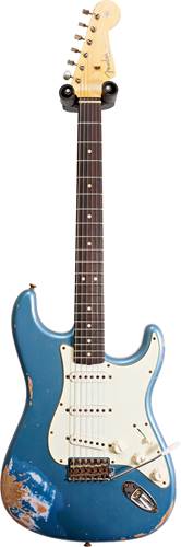 Fender Custom Shop 1963 Stratocaster Heavy Relic Aged Lake Placid Blue #CZ555354