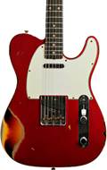 Fender Custom Shop 1960 Telecaster Custom Heavy Relic Aged Candy Apple Red over 3 Colour Sunburst #CZ557210