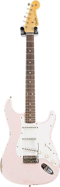 Fender Custom Shop 1959 Stratocaster Relic Super Faded Aged Shell Pink #cz553492