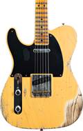 Fender Custom Shop 1951 Telecaster Heavy Relic Aged Butterscotch Blonde Left Handed #R109113