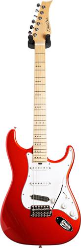 Three Dots S Model Sunset Orange Metallic Maple Fingerboard Three Dots S Model Sunset Orange Metallic Maple Fingerboard