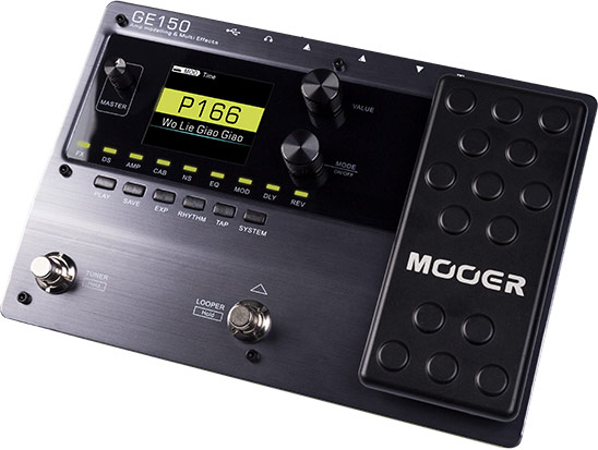 Mooer GE150 Guitar Amp Modeller and Multi Effects Processor Pedal