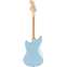 Squier FSR Bullet Competition Mustang HH Daphne Blue Back View
