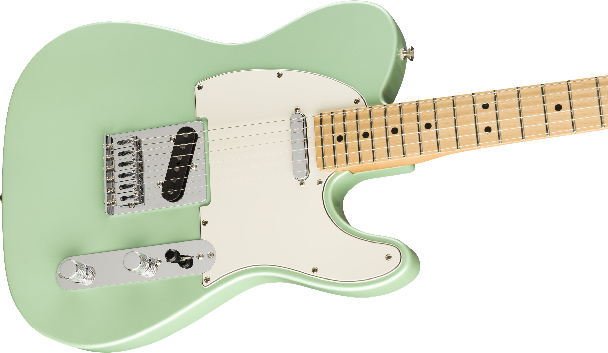 fender player telecaster surf green