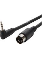 BOSS BMIDI-5-35 3.5mm to 5 Pin DIN MIDI Cable