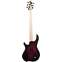 Dingwall Combustion 3 Pickup 5 String Ultraviolet Quilt Maple Fingerboard #19562 Back View